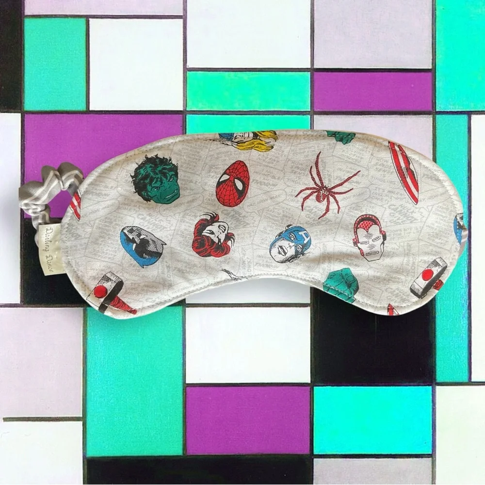 Kids Superhero Sleep Mask Marvel Avengers